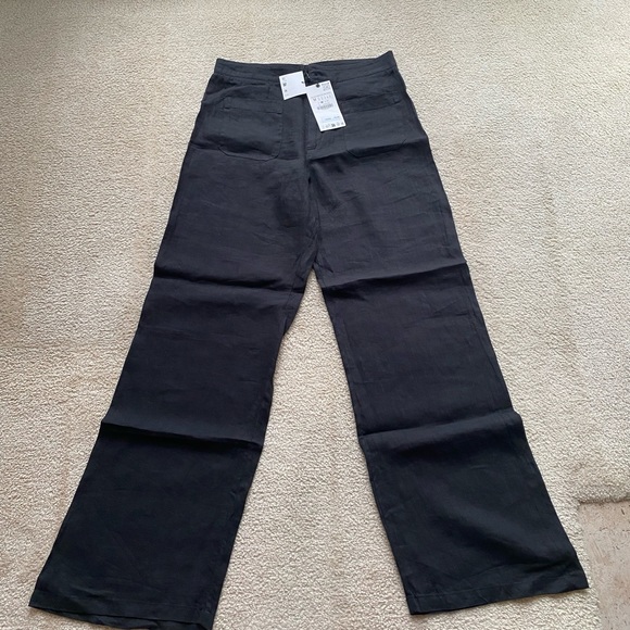 Zara Cotton Pants - Picture 1 of 10